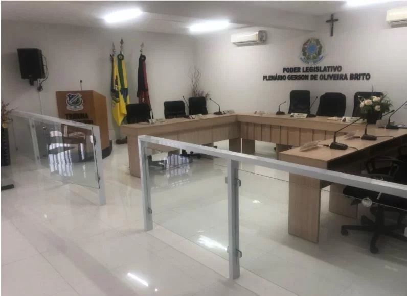 Câmara Municipal de São Sebastião do Umbuzeiro passa por reforma sob gestão do presidente Jailson Freitas